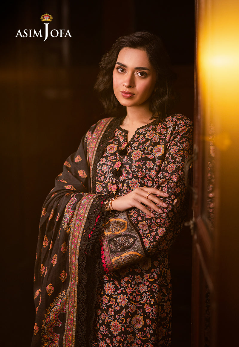 Asim Jofa | Prints Drop 2 | AJUBJ-45 - Official Asim Jofa stockist in UK - Sakeena London