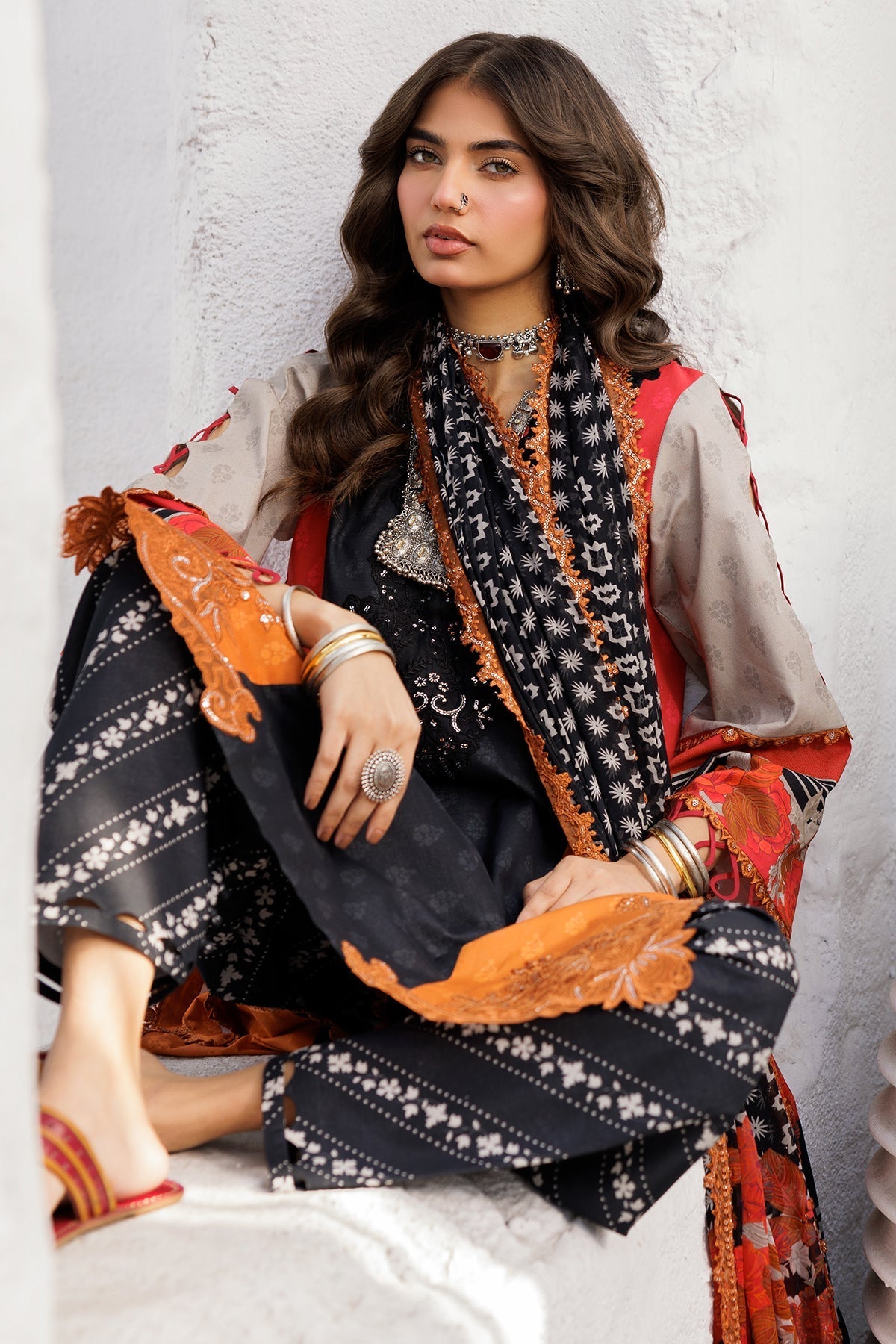 Charizma | Rangoli Lawn | CRO5-01 - Official Charizma stockist in UK - Sakeena London