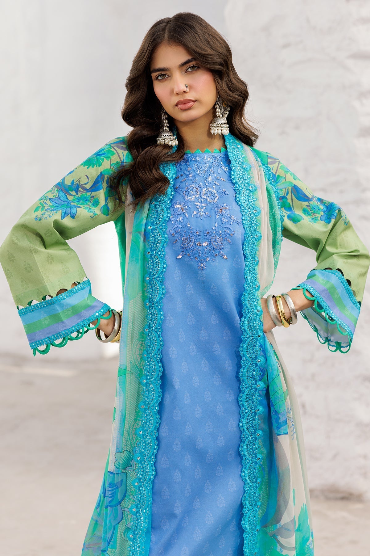 Charizma | Rangoli Lawn | CRO5-05 - Official Charizma stockist in UK - Sakeena London
