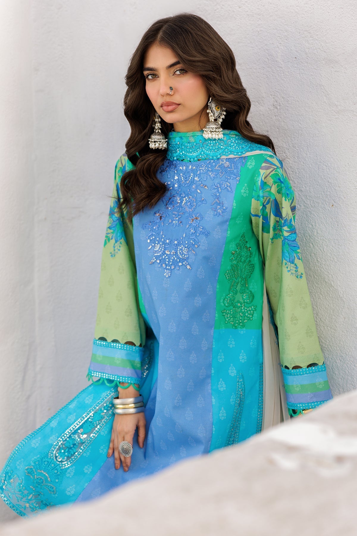 Charizma | Rangoli Lawn | CRO5-05 - Official Charizma stockist in UK - Sakeena London