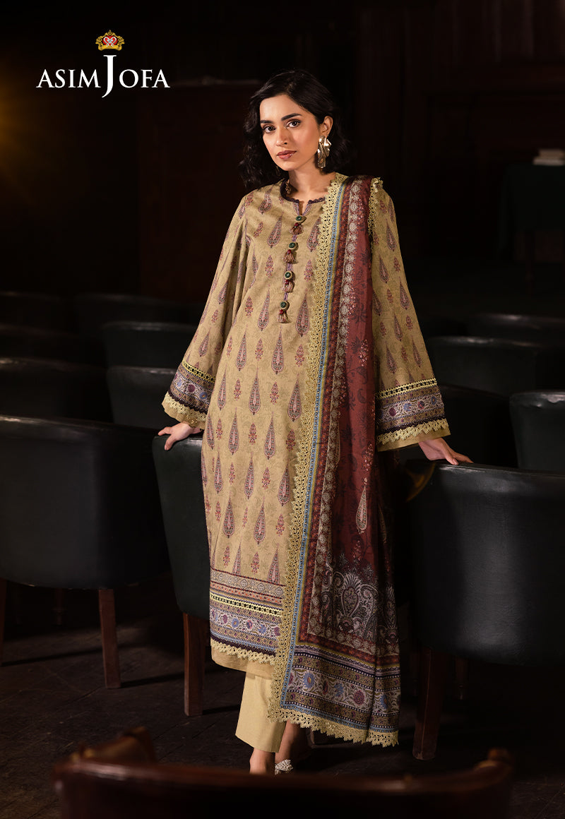 Asim Jofa | Prints Drop 2 | AJUBJ-47 - Official Asim Jofa stockist in UK - Sakeena London