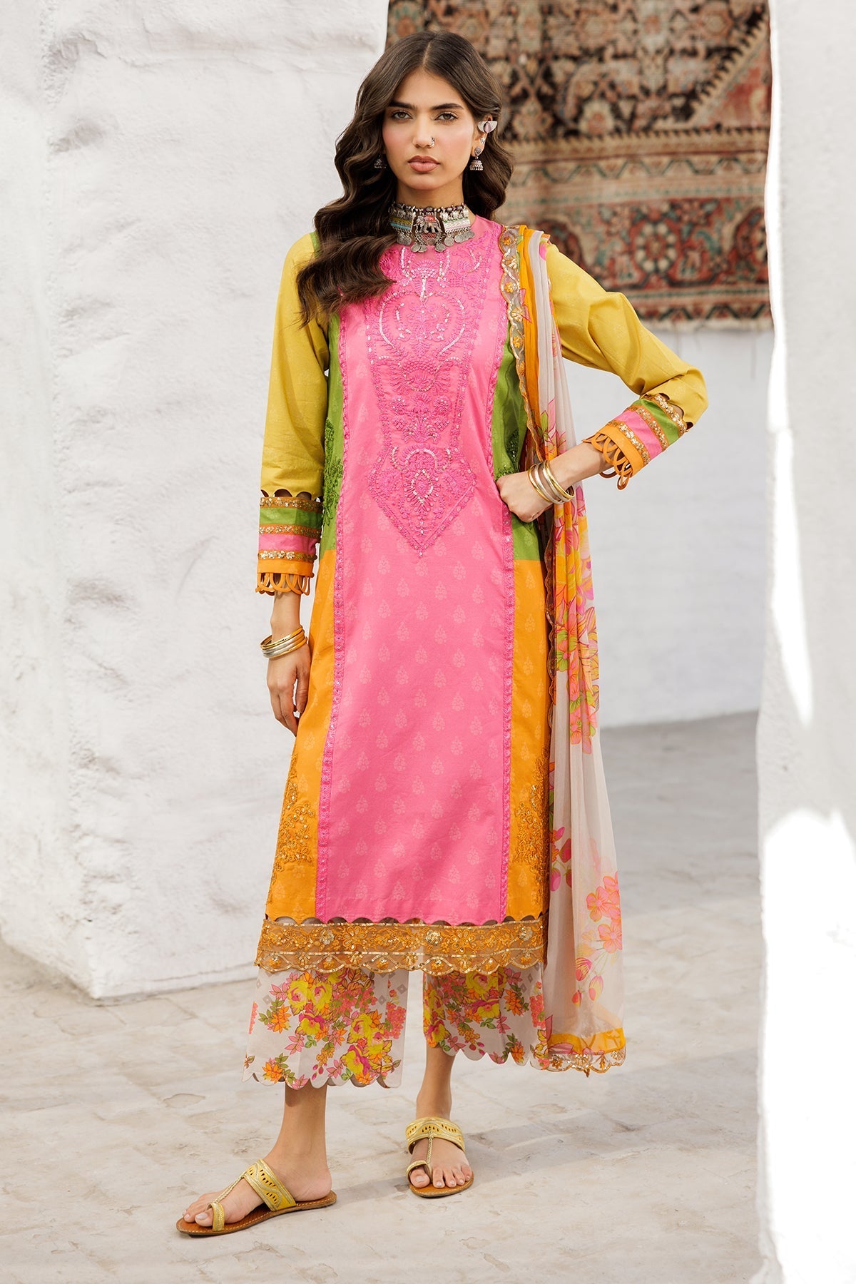 Charizma | Rangoli Lawn | CRO5-04 - Official Charizma stockist in UK - Sakeena London