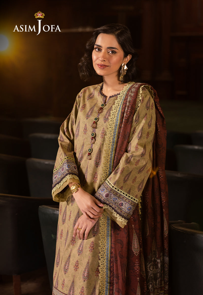 Asim Jofa | Prints Drop 2 | AJUBJ-47 - Official Asim Jofa stockist in UK - Sakeena London