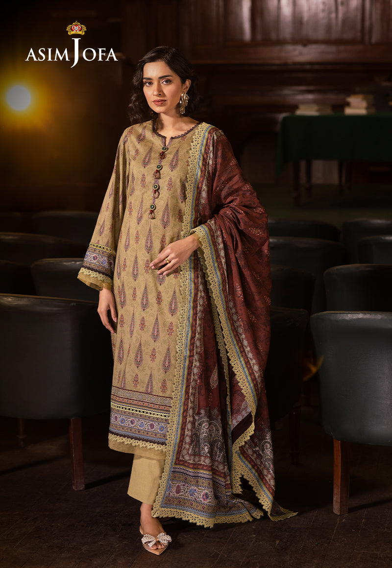 Asim Jofa | Prints Drop 2 | AJUBJ-47 - Official Asim Jofa stockist in UK - Sakeena London