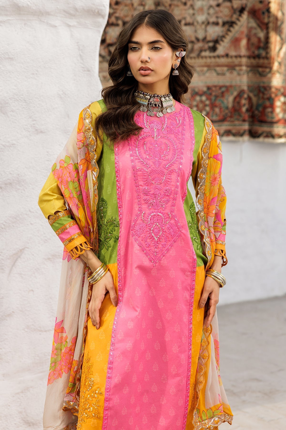 Charizma | Rangoli Lawn | CRO5-04 - Official Charizma stockist in UK - Sakeena London