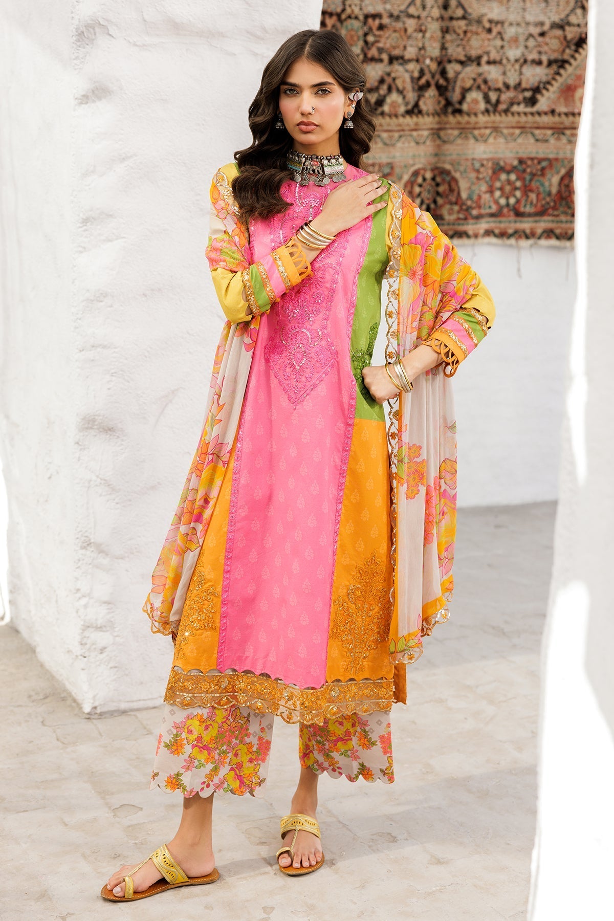 Charizma | Rangoli Lawn | CRO5-04 - Official Charizma stockist in UK - Sakeena London