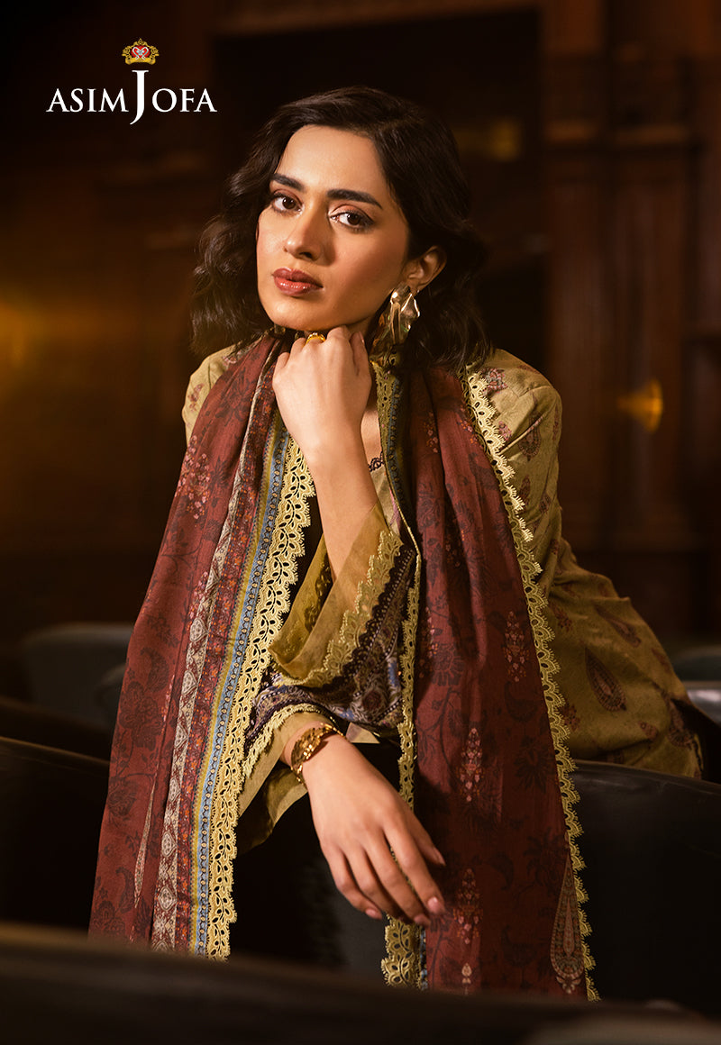 Asim Jofa | Prints Drop 2 | AJUBJ-47 - Official Asim Jofa stockist in UK - Sakeena London
