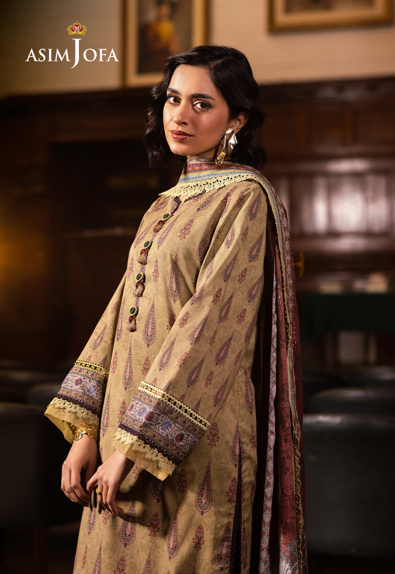 Asim Jofa | Prints Drop 2 | AJUBJ-47 - Official Asim Jofa stockist in UK - Sakeena London