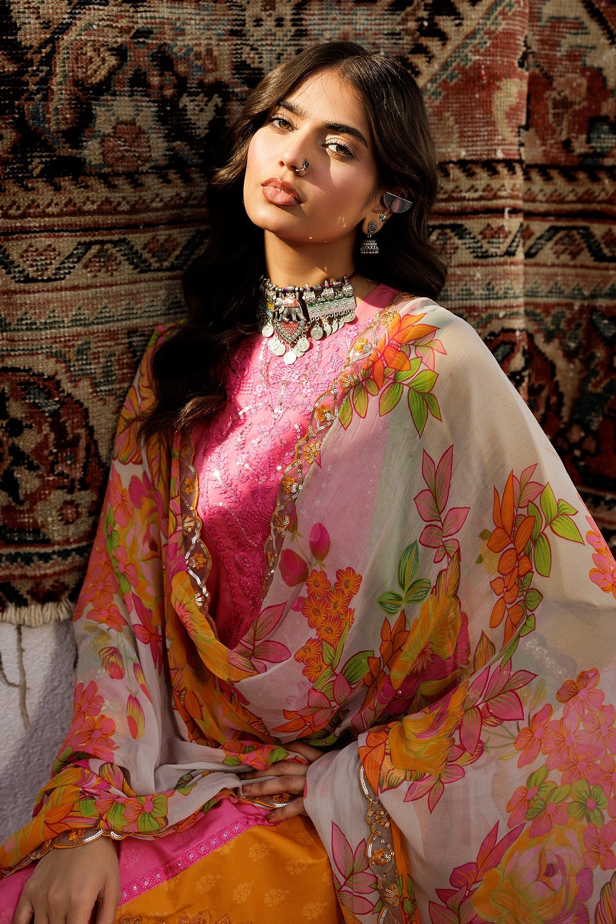 Charizma | Rangoli Lawn | CRO5-04 - Official Charizma stockist in UK - Sakeena London