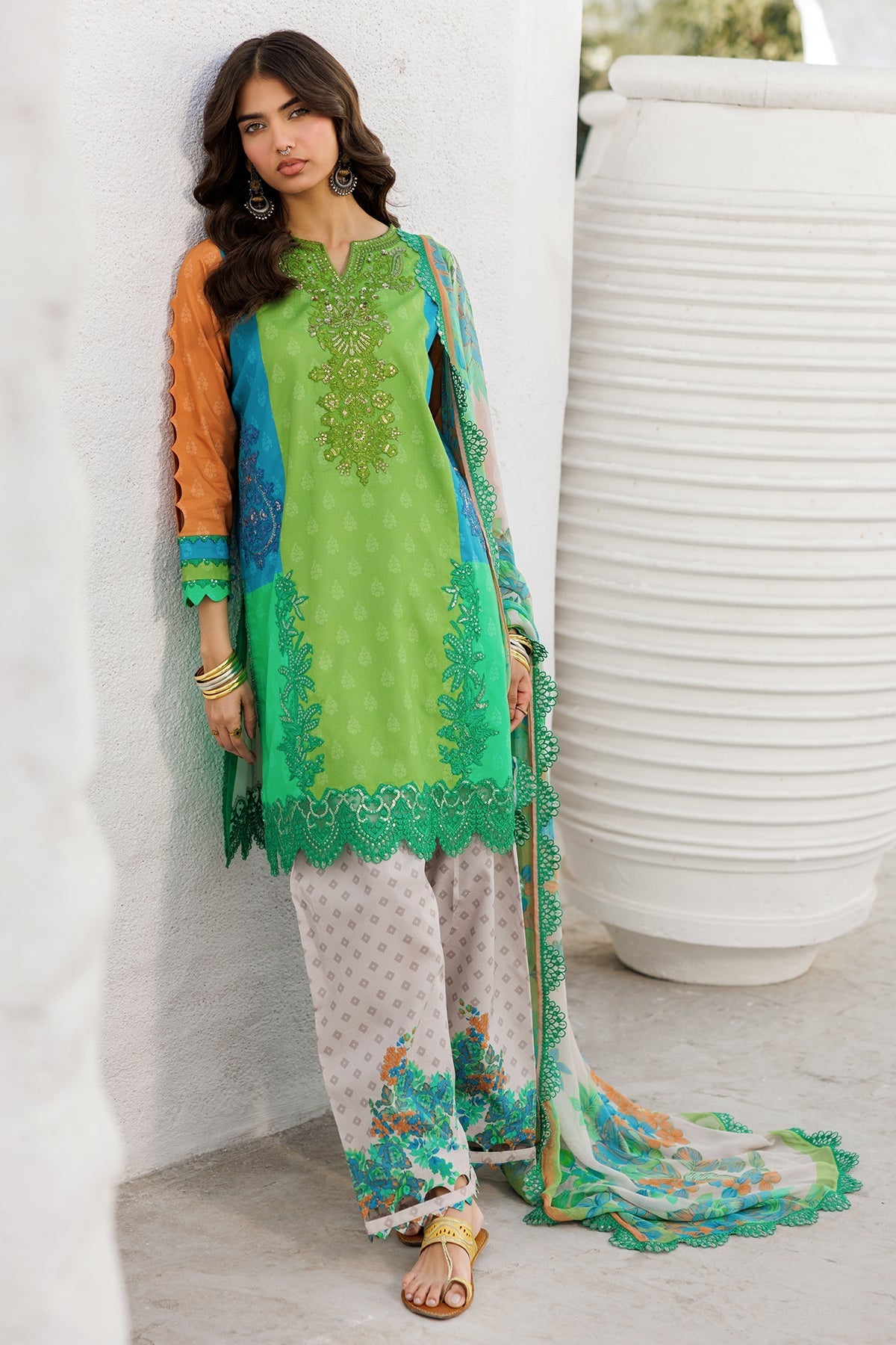 Charizma | Rangoli Lawn | CRO5-03 - Official Charizma stockist in UK - Sakeena London