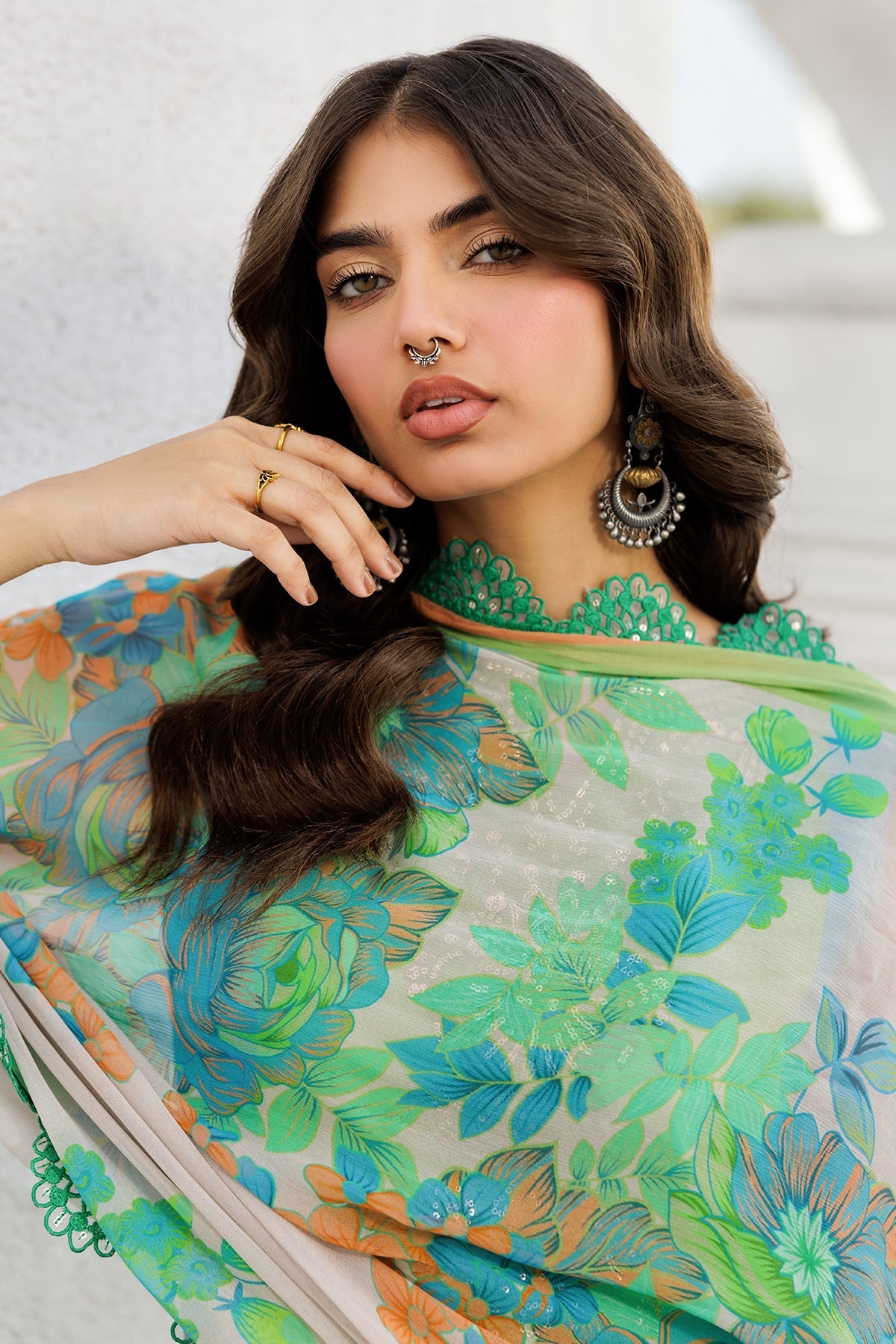Charizma | Rangoli Lawn | CRO5-03 - Official Charizma stockist in UK - Sakeena London