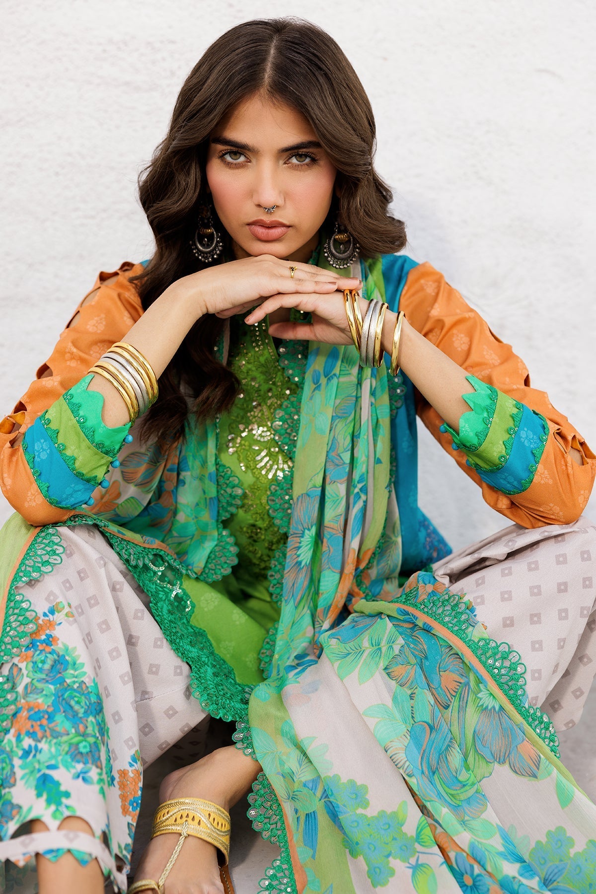 Charizma | Rangoli Lawn | CRO5-03 - Official Charizma stockist in UK - Sakeena London