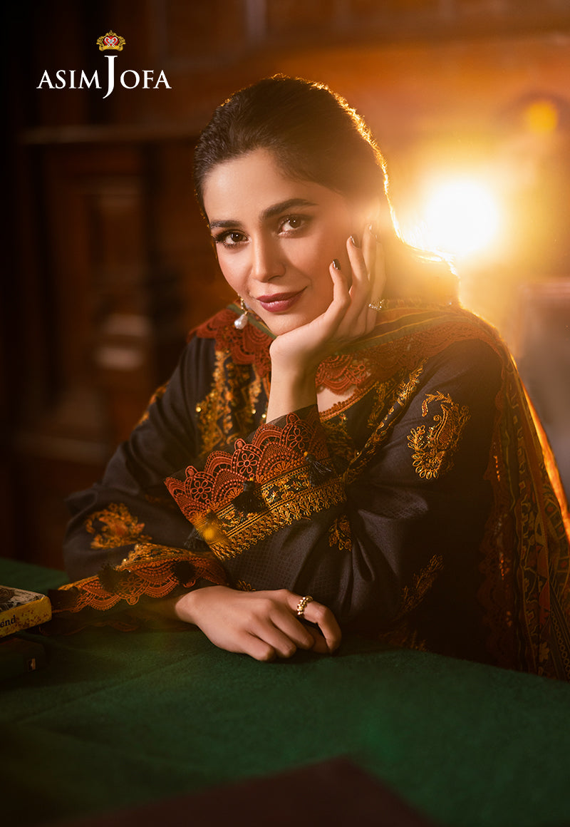 Asim Jofa | Prints Drop 2 | AJUBJ-12 - Official Asim Jofa stockist in UK - Sakeena London