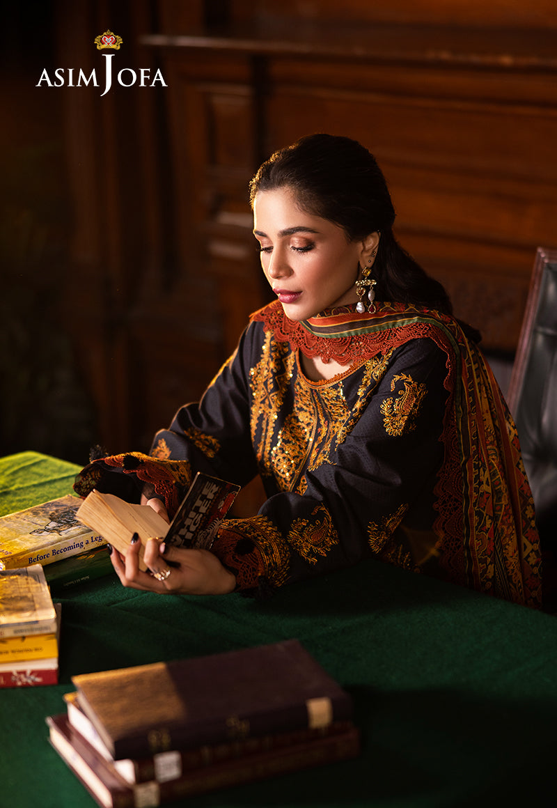 Asim Jofa | Prints Drop 2 | AJUBJ-12 - Official Asim Jofa stockist in UK - Sakeena London