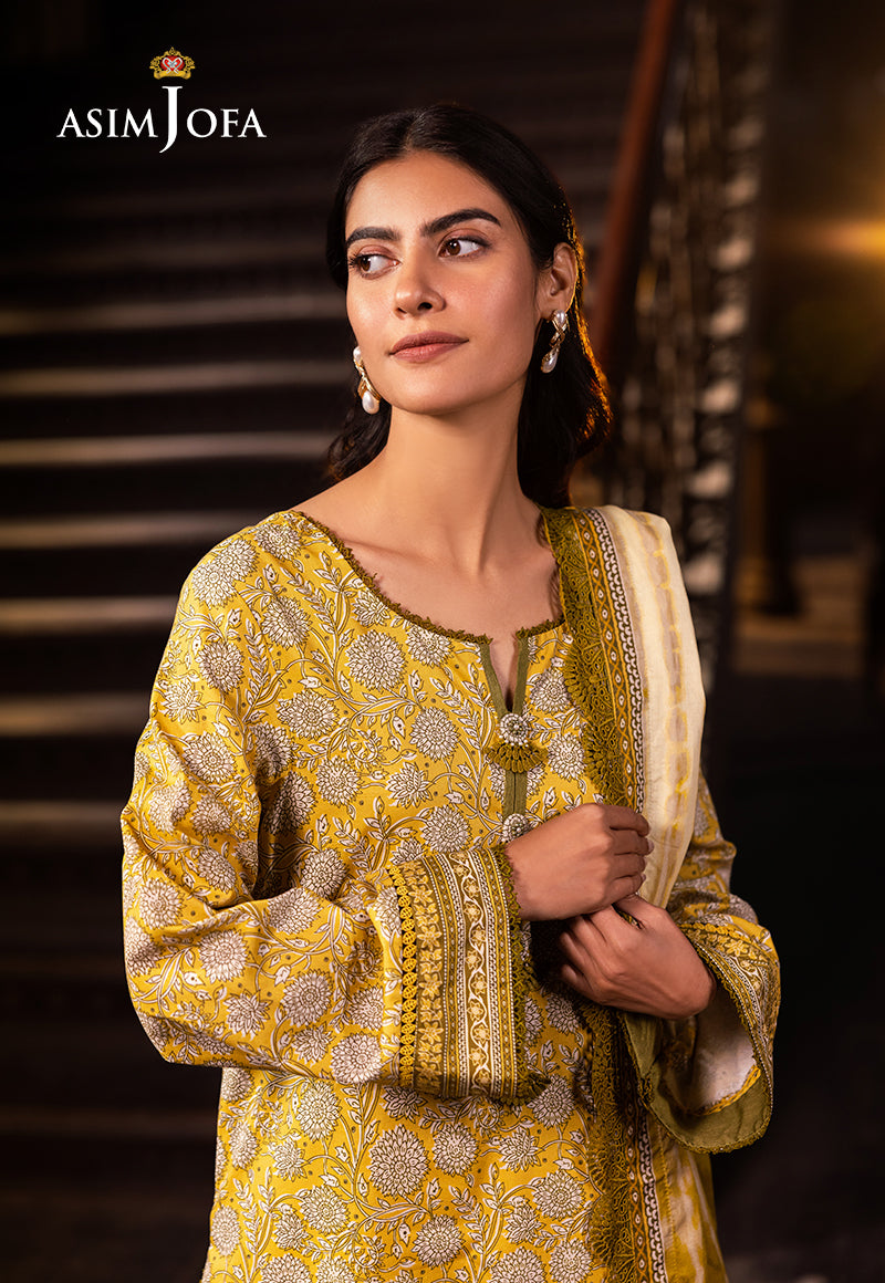 Asim Jofa | Prints Drop 2 | AJUBJ-51 - Official Asim Jofa stockist in UK - Sakeena London