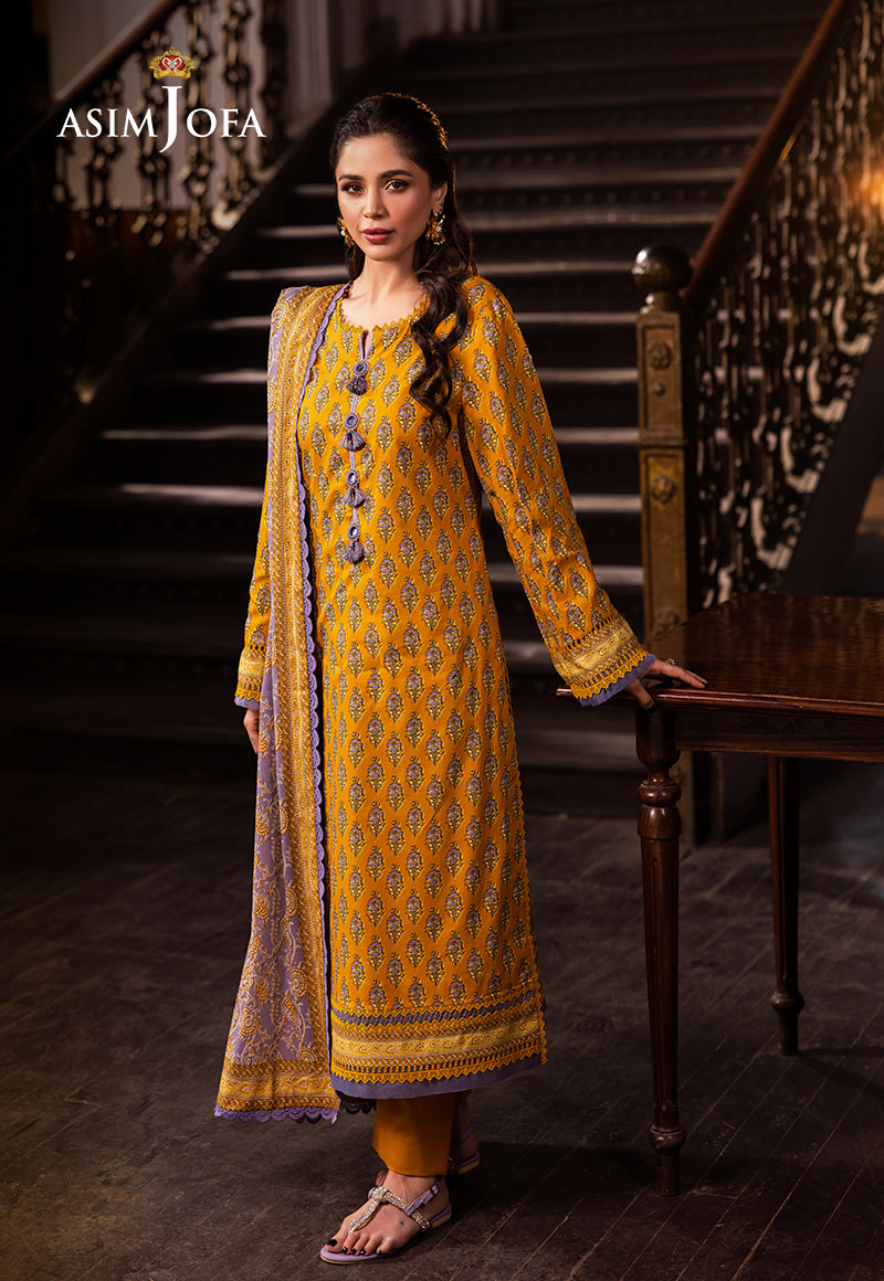 Asim Jofa | Prints Drop 2 | AJUBJ-53 - Official Asim Jofa stockist in UK - Sakeena London