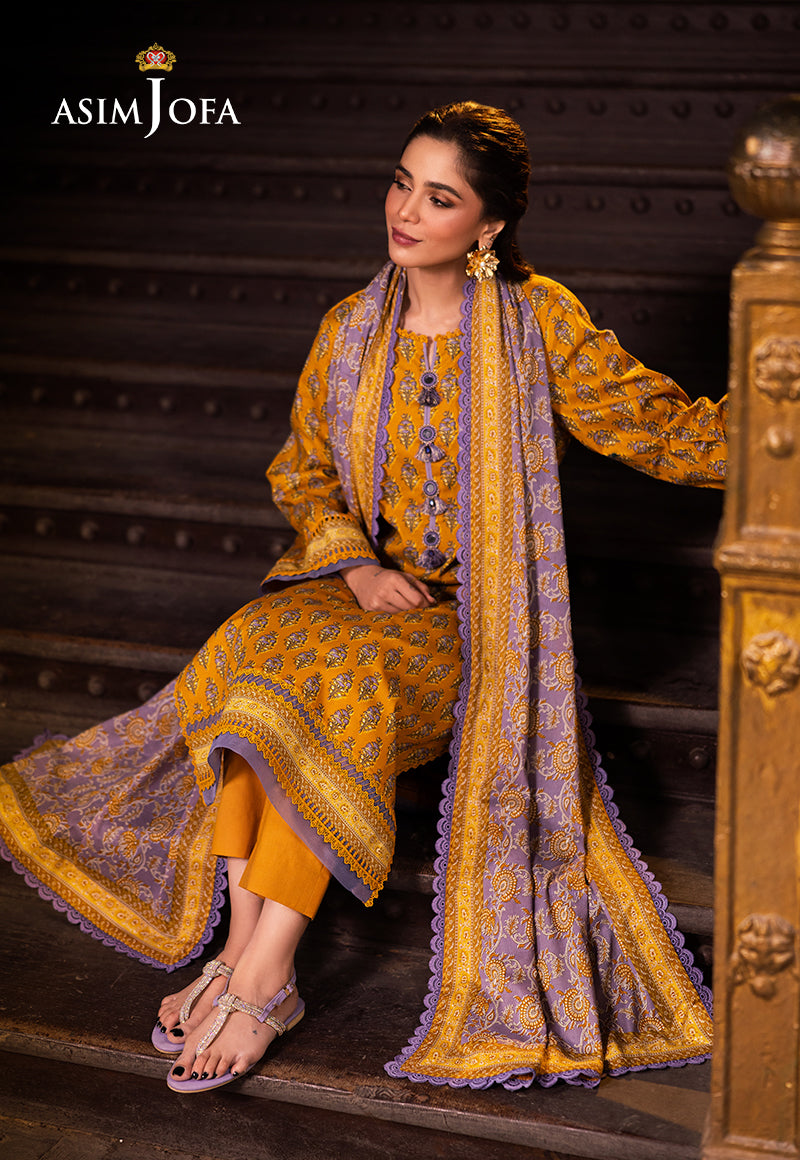 Asim Jofa | Prints Drop 2 | AJUBJ-53 - Official Asim Jofa stockist in UK - Sakeena London
