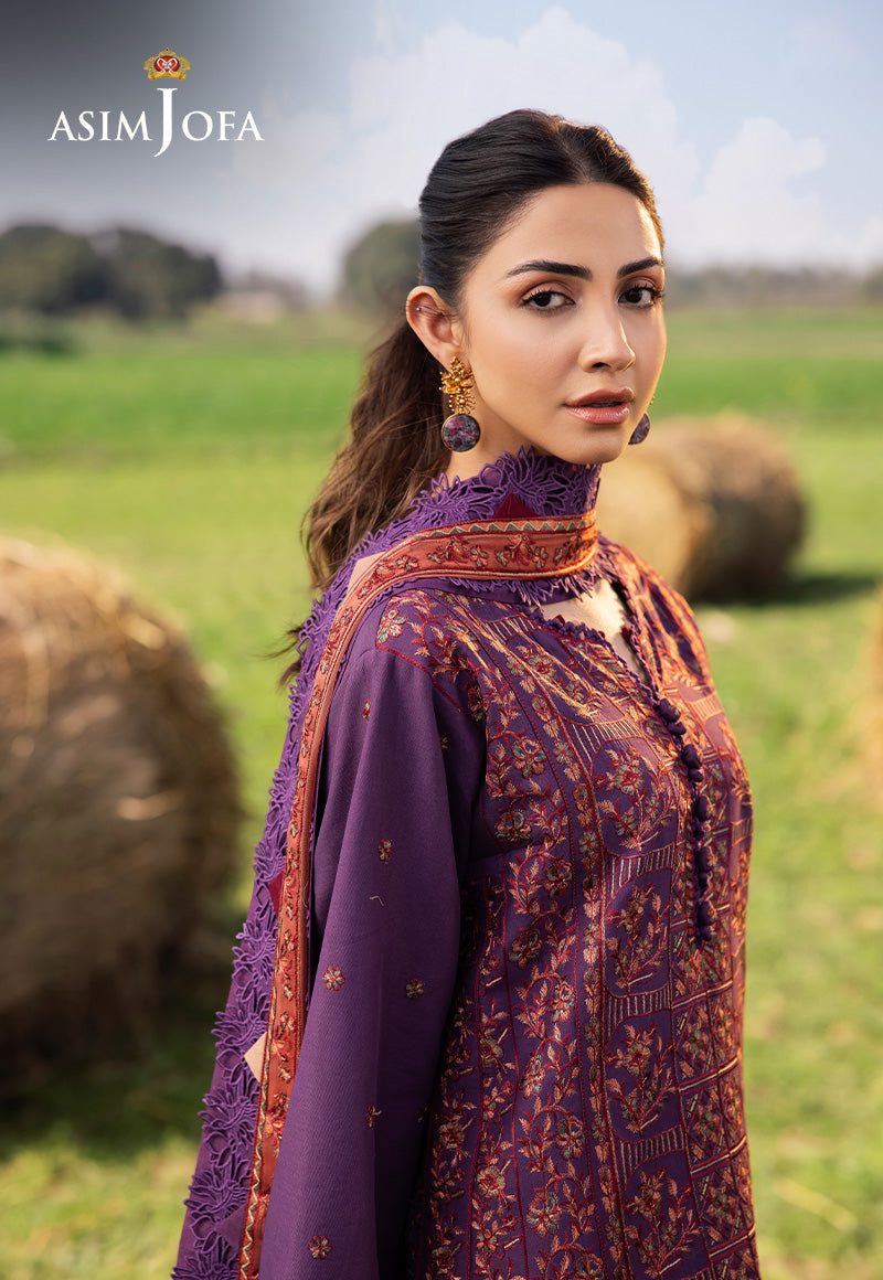 Asim Jofa | Luxury Lawn 25 | AJELL-13 - Official Asim Jofa stockist in UK - Sakeena London