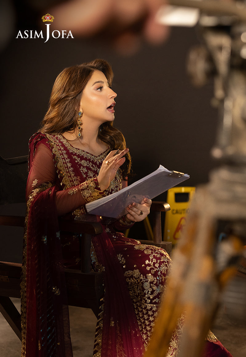 Asim Jofa | Festive Collection 25 | AJLLF-01 - Official Asim Jofa stockist in UK - Sakeena London