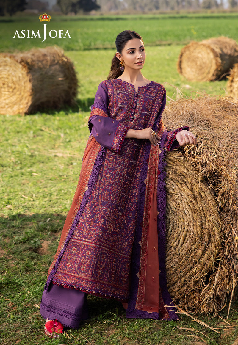 Asim Jofa | Luxury Lawn 25 | AJELL-13 - Official Asim Jofa stockist in UK - Sakeena London