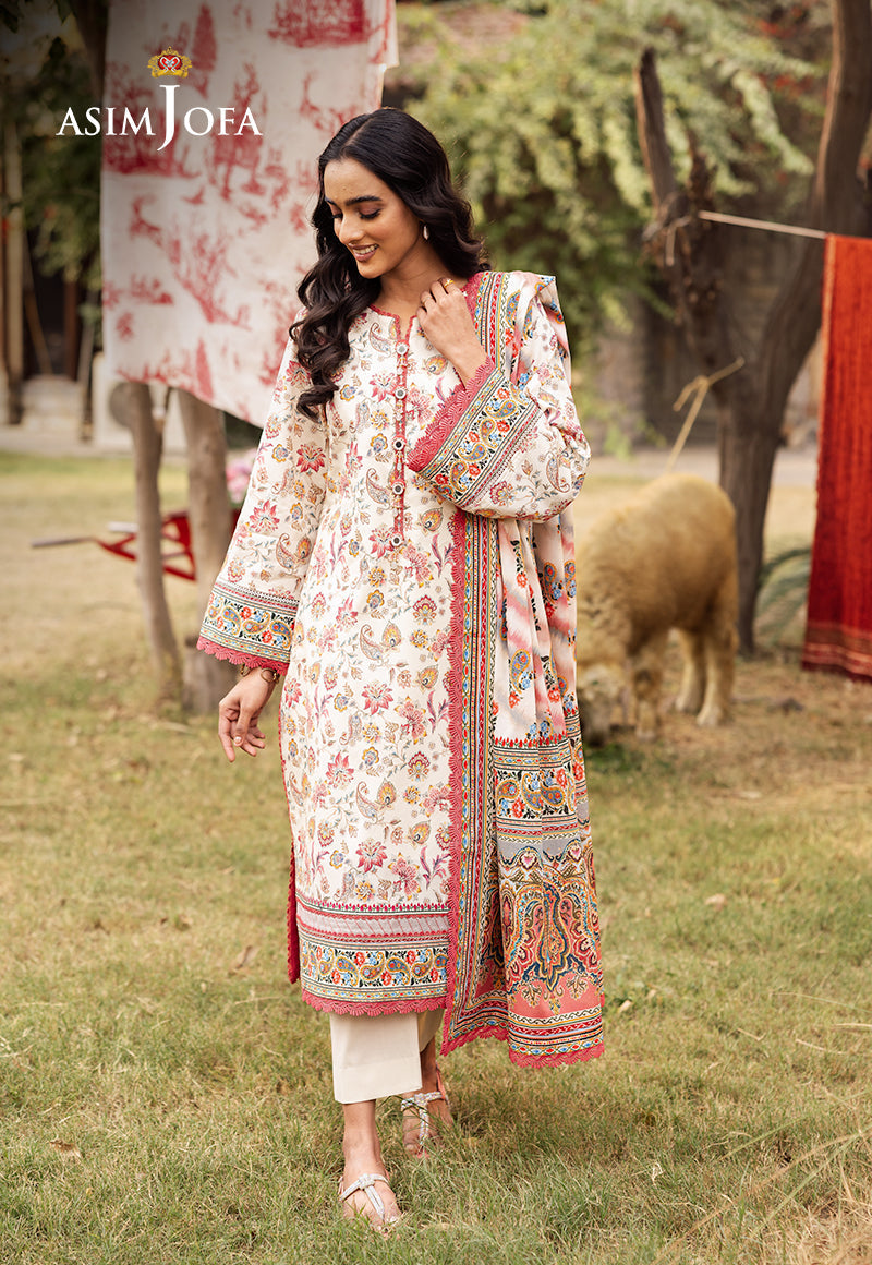 Asim Jofa | Prints Drop 2 | AJUBJ-50 - Official Asim Jofa stockist in UK - Sakeena London