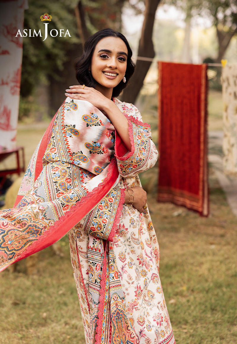 Asim Jofa | Prints Drop 2 | AJUBJ-50 - Official Asim Jofa stockist in UK - Sakeena London