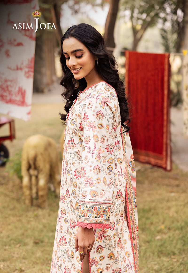 Asim Jofa | Prints Drop 2 | AJUBJ-50 - Official Asim Jofa stockist in UK - Sakeena London