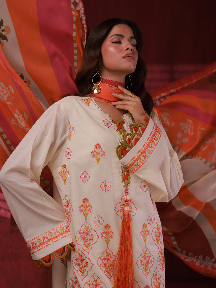 Salitex | Zaria Luxury Lawn | A03 - Official Salitex stockist in UK - Sakeena London