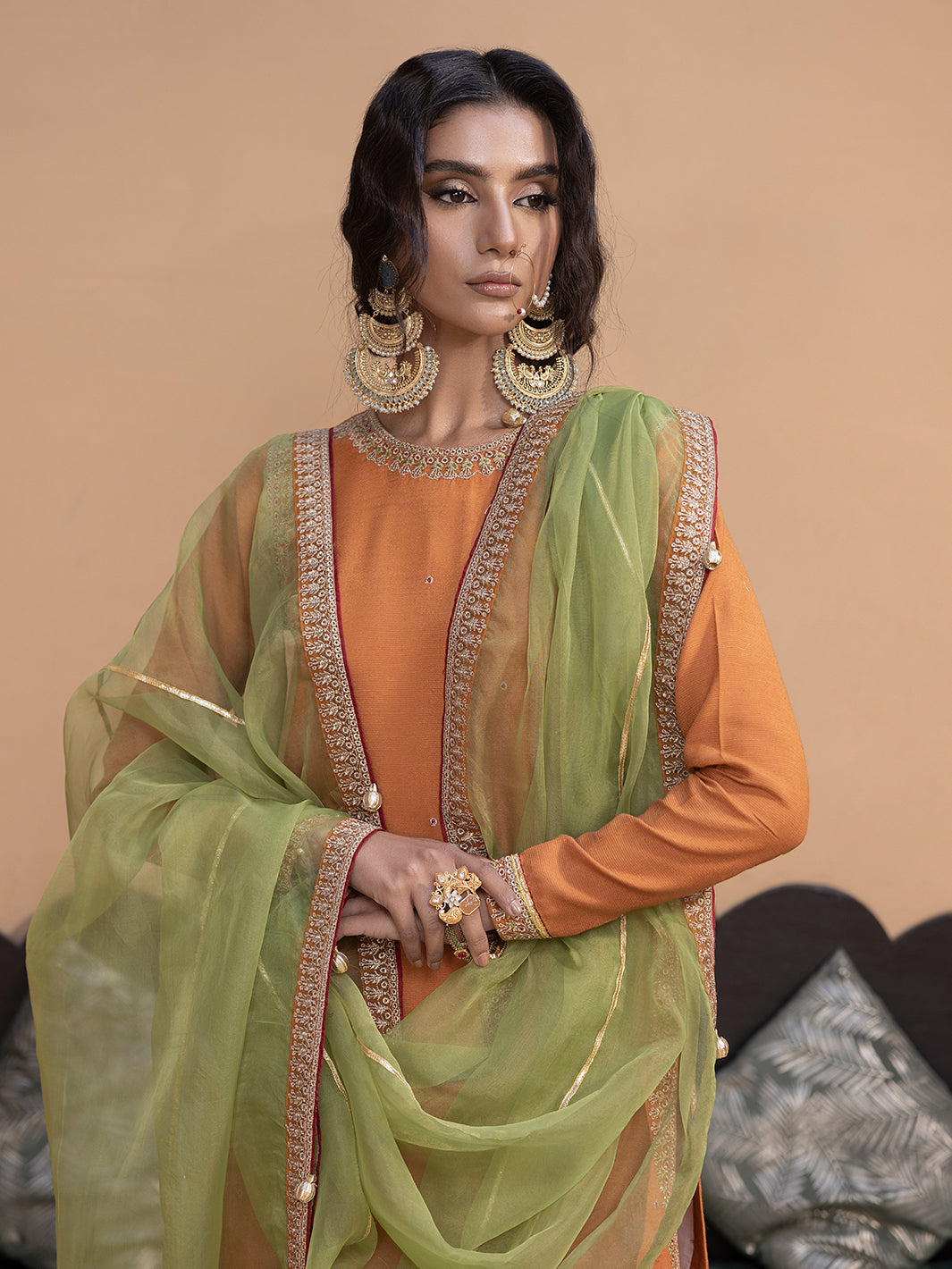 Hem Stitch | Raw Silk Edit 25 | Kashish - Official Hemstitch stockist in UK - Sakeena London