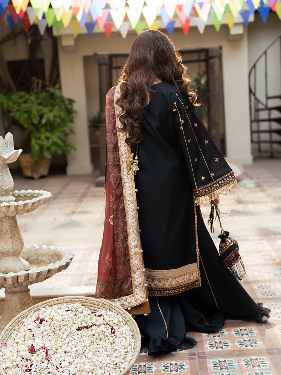 Salitex | Signature Festive Chiffon | SUNW6NO025UT - Official Salitex stockist in UK - Sakeena London