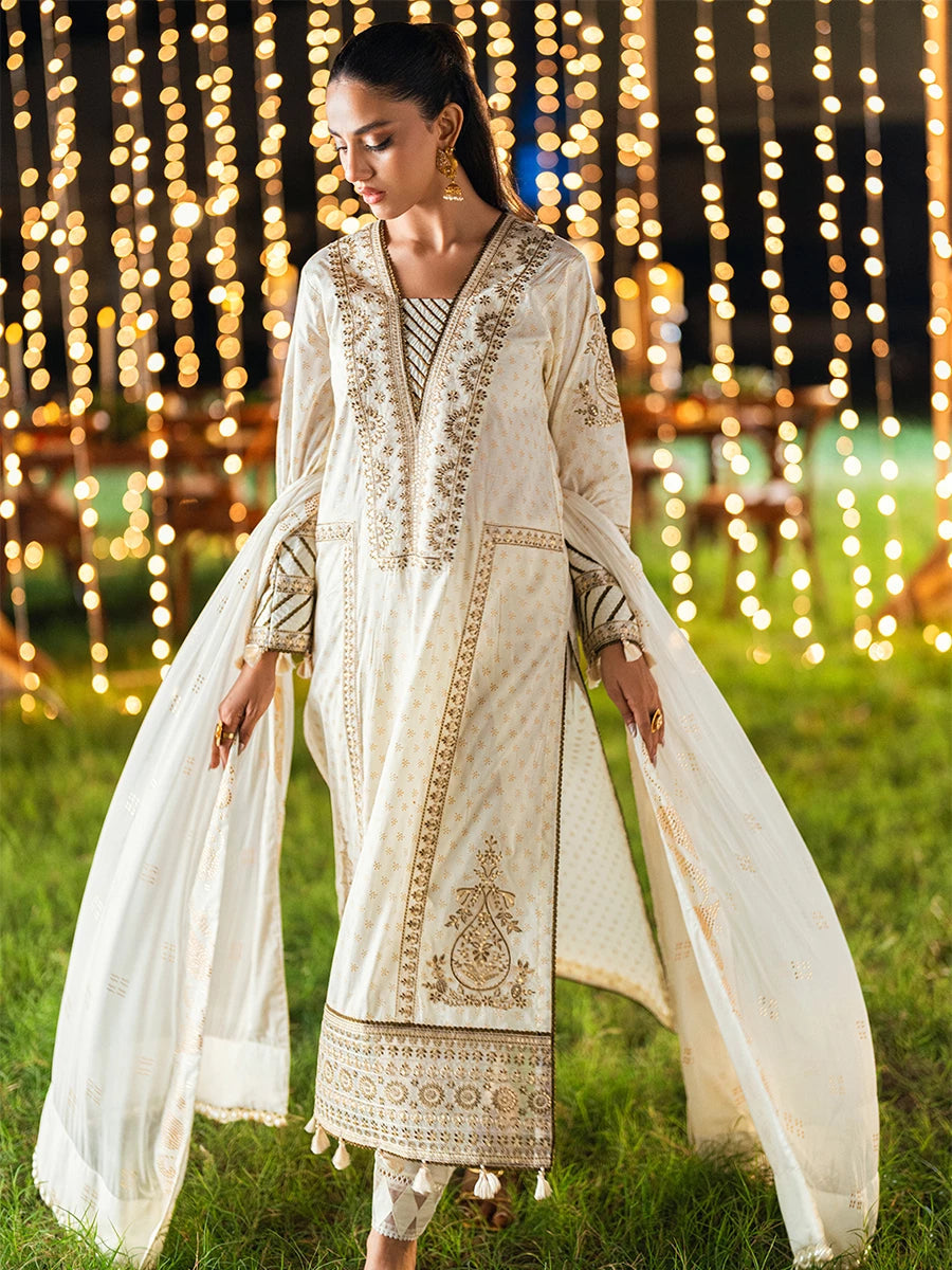 Salitex | Signature Festive Chiffon | UNS25WW010UT - Official Salitex stockist in UK - Sakeena London
