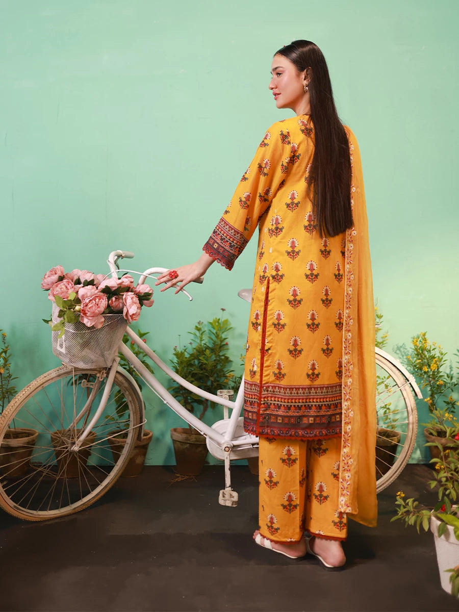 Salitex | Izel Lawn 24 | LUXURY LAWN EMBROIDERED SUIT - Official Salitex stockist in UK - Sakeena London