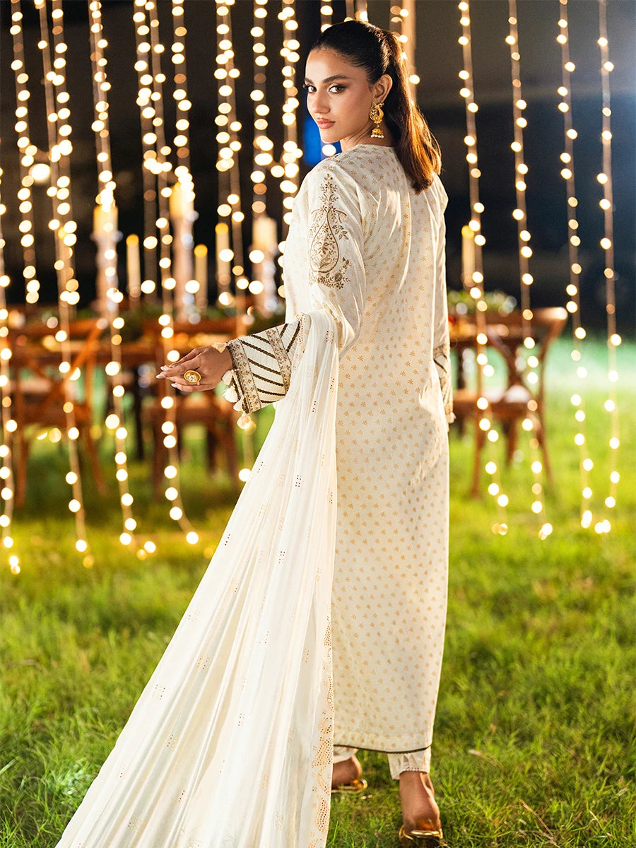 Salitex | Signature Festive Chiffon | UNS25WW010UT - Official Salitex stockist in UK - Sakeena London