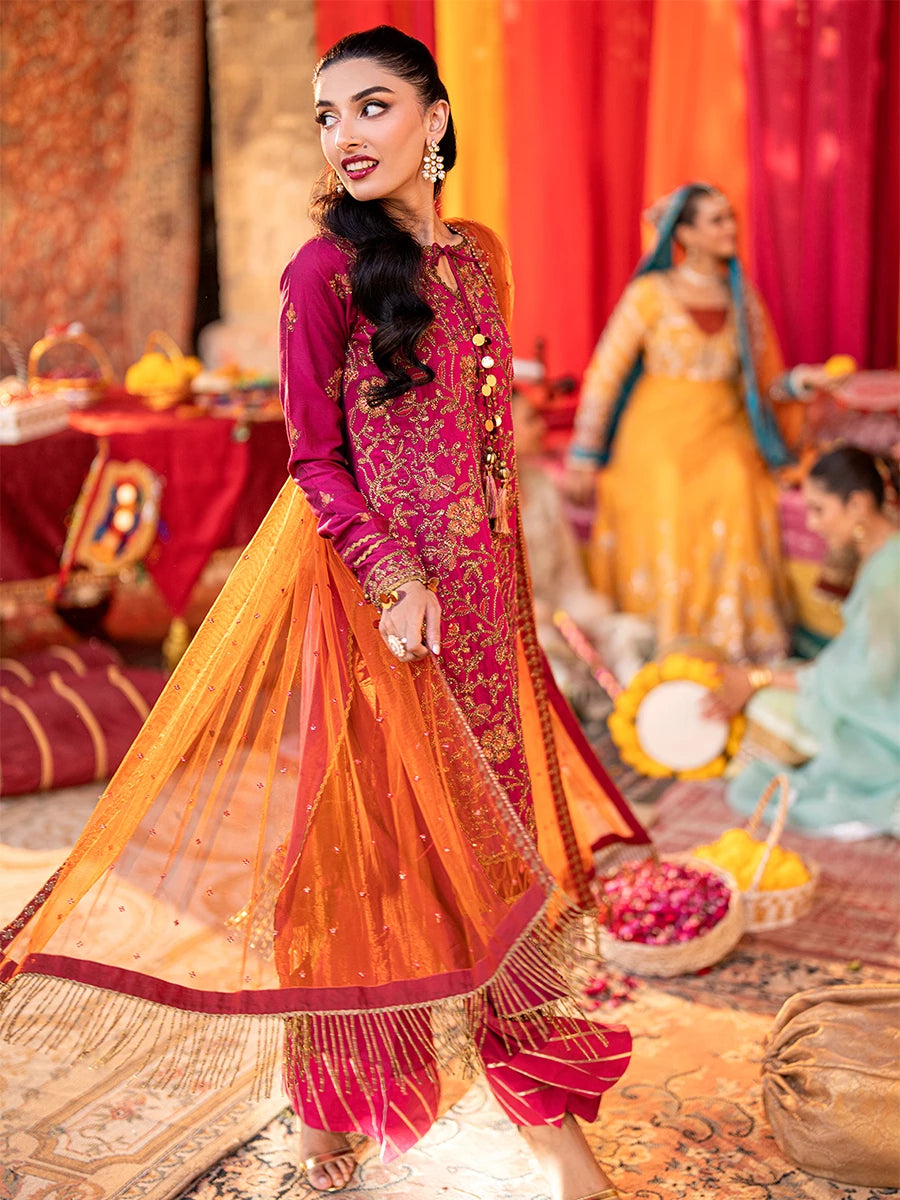 Salitex | Shehnai Festive | No013 - Official Salitex stockist in UK - Sakeena London