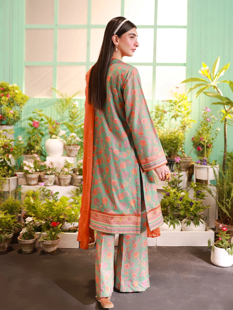 Salitex | Izel Lawn 24 | LUXURY LAWN EMBROIDERED SUIT - Official Salitex stockist in UK - Sakeena London