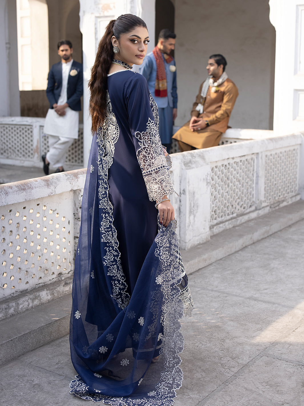 Mahnur | Mahrukh Luxury Lawn 24 | DUSK - Official Mahnur stockist in UK - Sakeena London