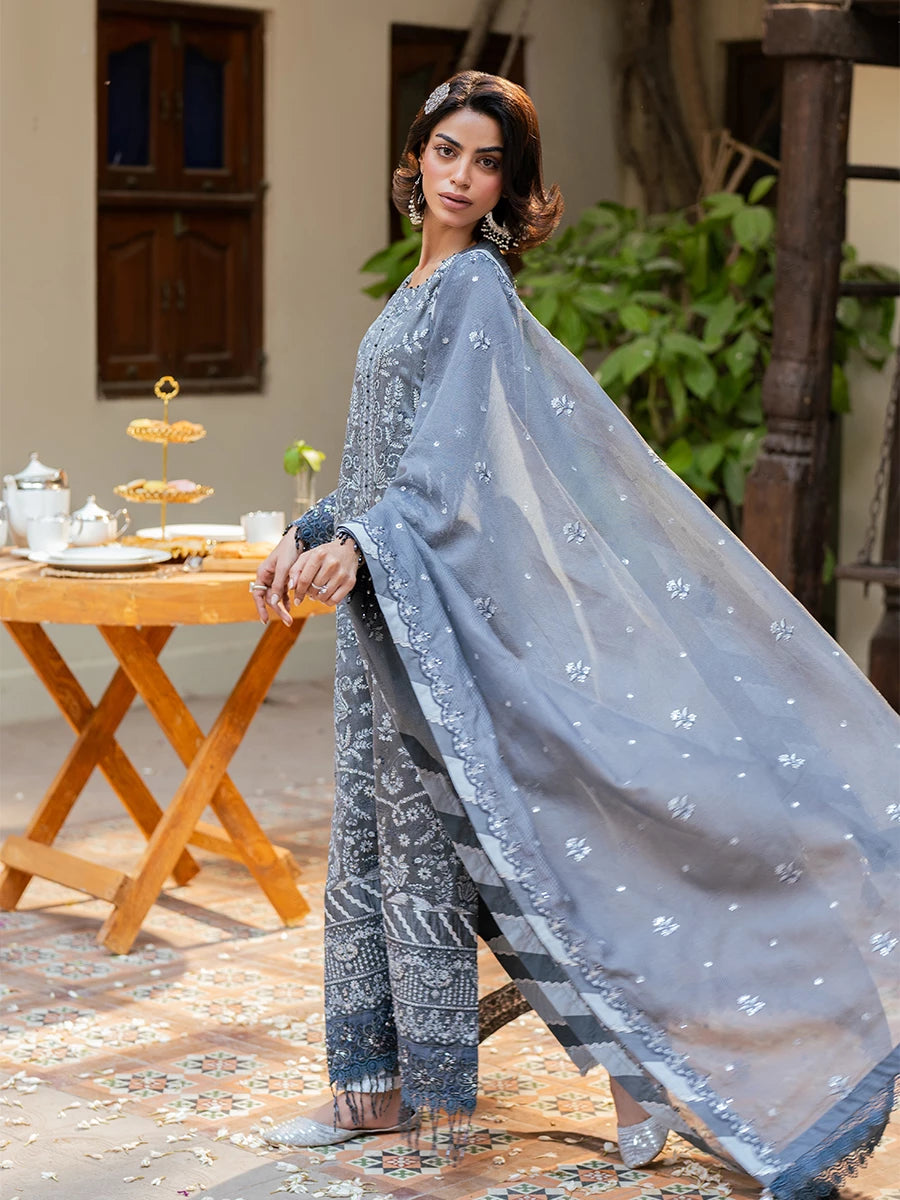 Salitex | Signature Festive Chiffon | SUNW6JI042UT - Official Salitex stockist in UK - Sakeena London