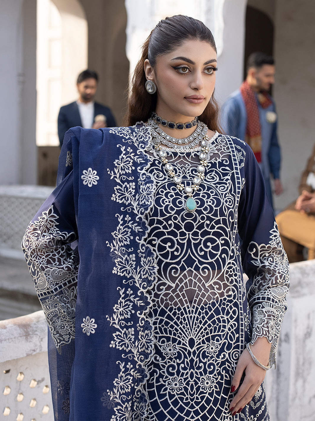 Mahnur | Mahrukh Luxury Lawn 24 | DUSK - Official Mahnur stockist in UK - Sakeena London