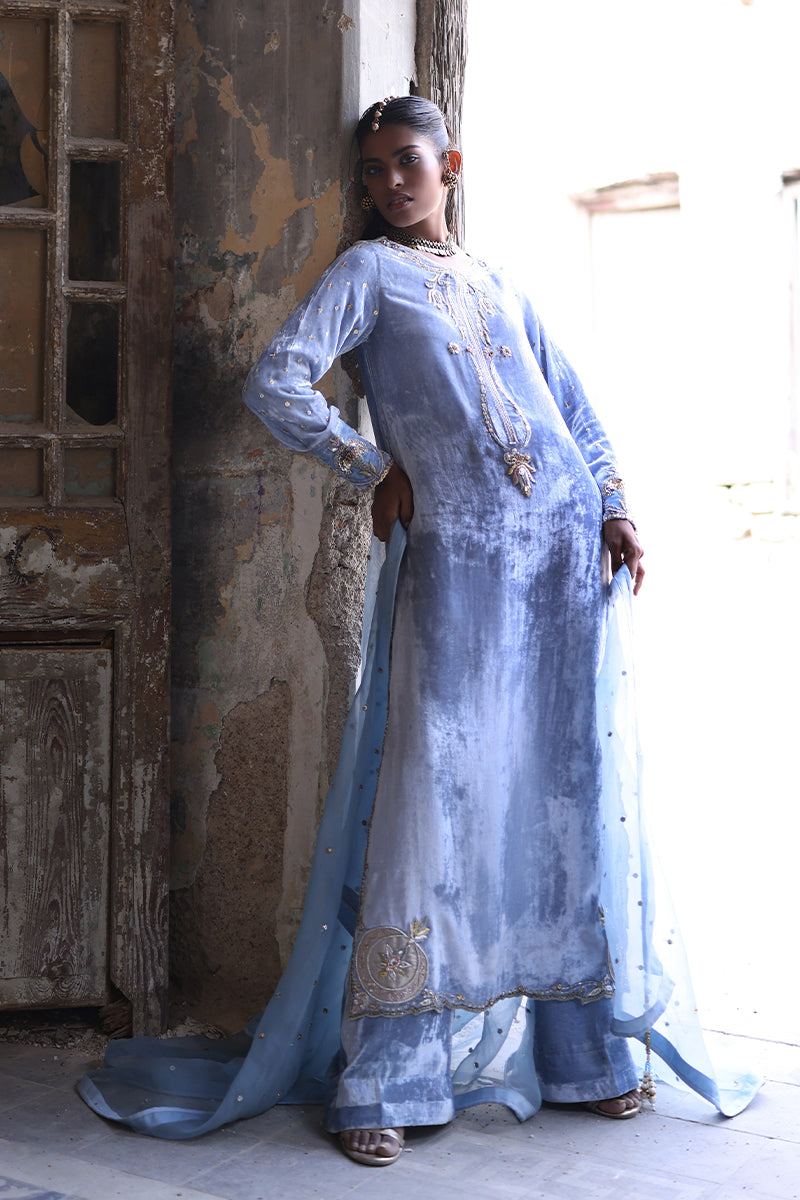 Wardha Saleem | Pure Velvet 25 | Raya - Official Wardha Saleem stockist in UK - Sakeena London