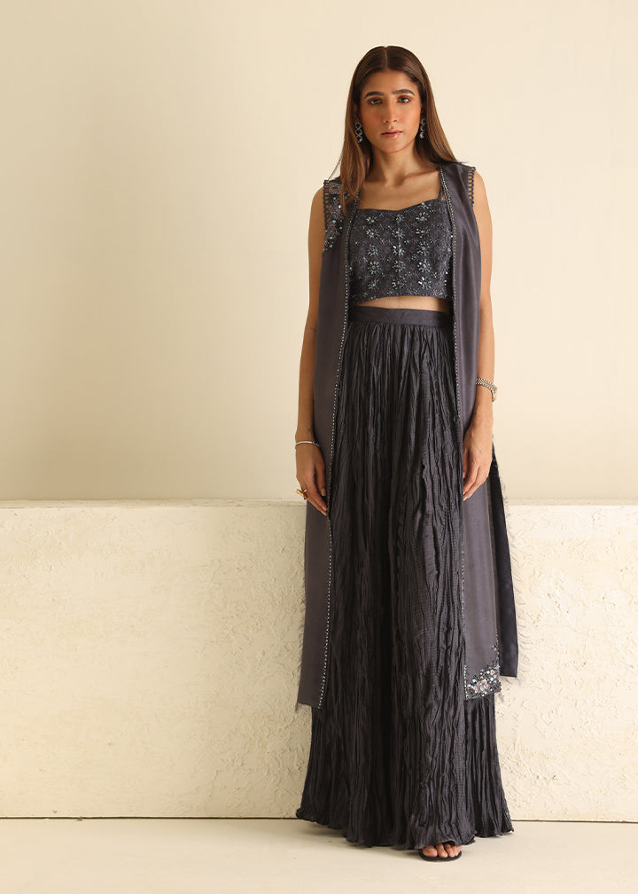 Umsha | Luxury Pret | AURORA GREY - Official Umsha stockist in UK - Sakeena London