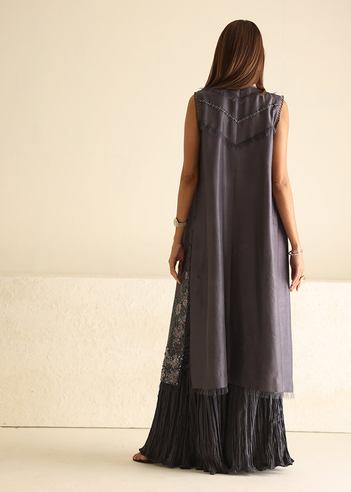 Umsha | Luxury Pret | AURORA GREY - Official Umsha stockist in UK - Sakeena London