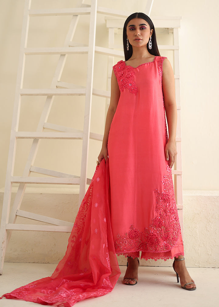 Umsha | Luxury Pret | TROPICAL PINK - Official Umsha stockist in UK - Sakeena London