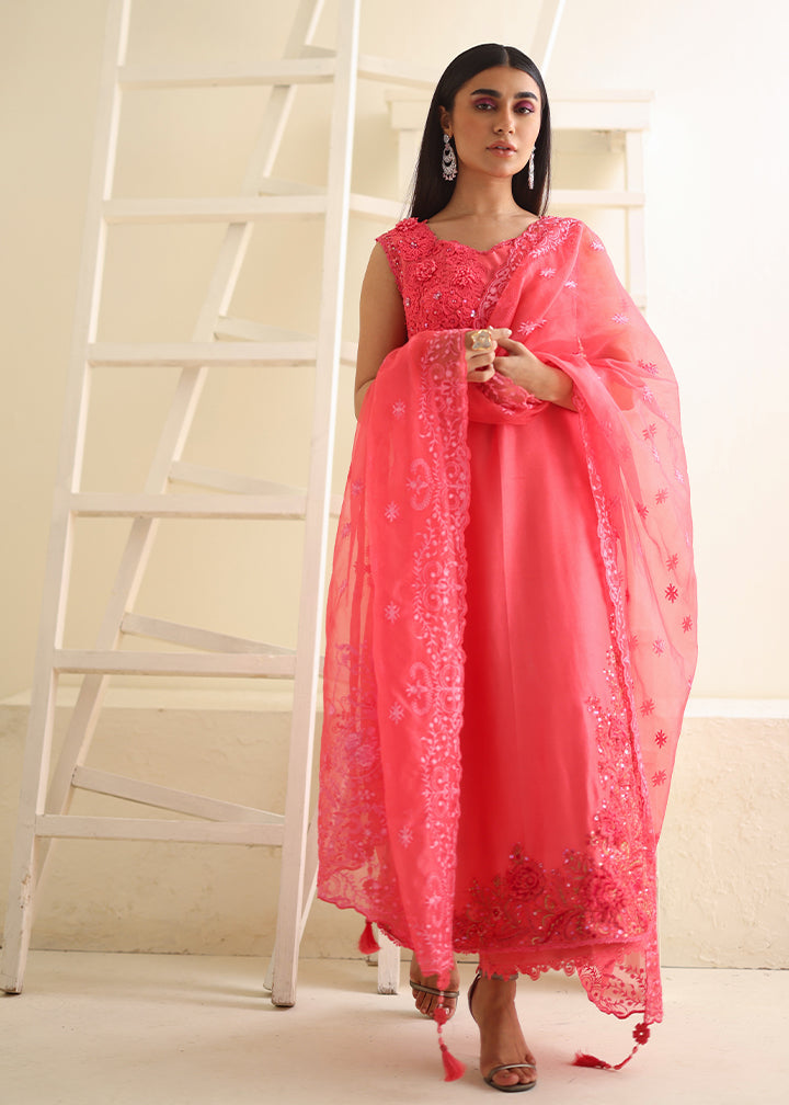 Umsha | Luxury Pret | TROPICAL PINK - Official Umsha stockist in UK - Sakeena London