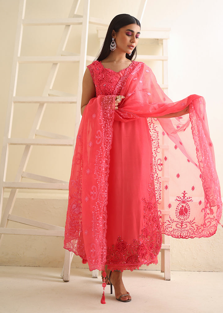 Umsha | Luxury Pret | TROPICAL PINK - Official Umsha stockist in UK - Sakeena London