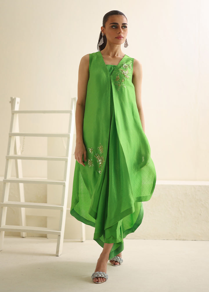 Umsha | Luxury Pret | GREEN BLOOM - Official Umsha stockist in UK - Sakeena London