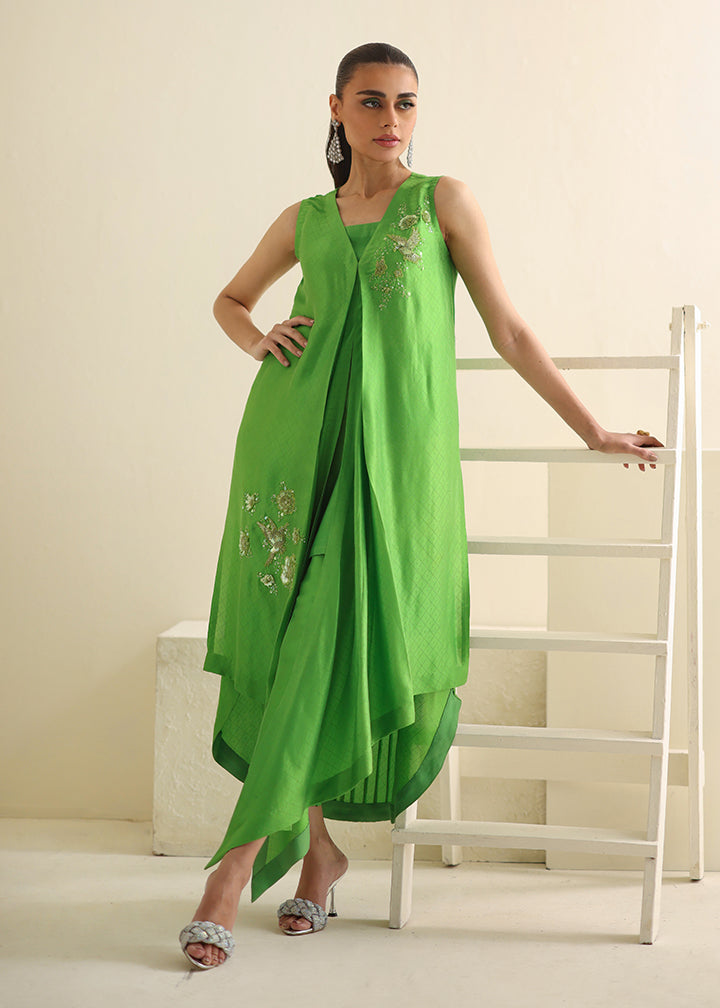 Umsha | Luxury Pret | GREEN BLOOM - Official Umsha stockist in UK - Sakeena London