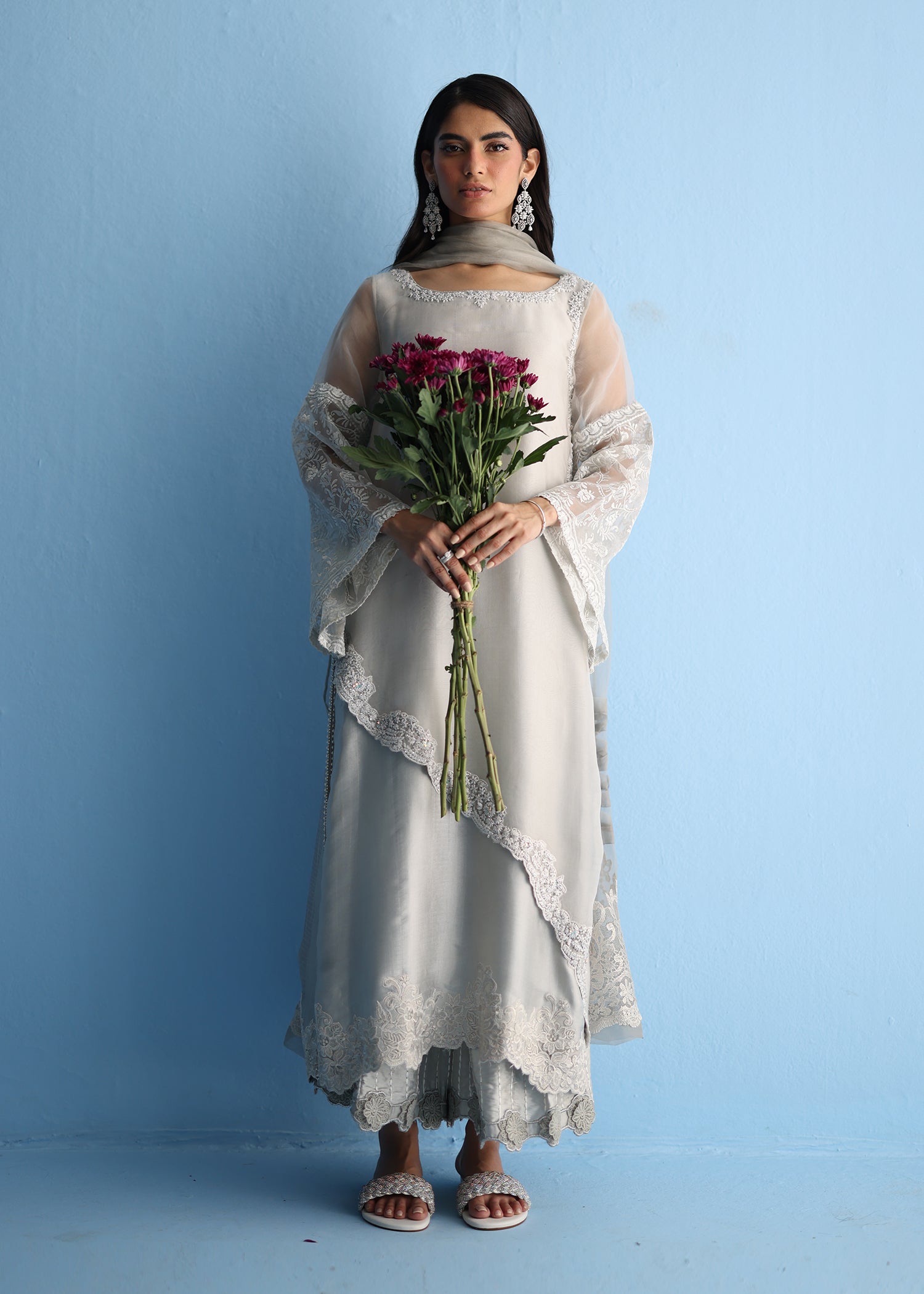 Umsha | Luxury Pret | FROSTED PEARL - Official Umsha stockist in UK - Sakeena London