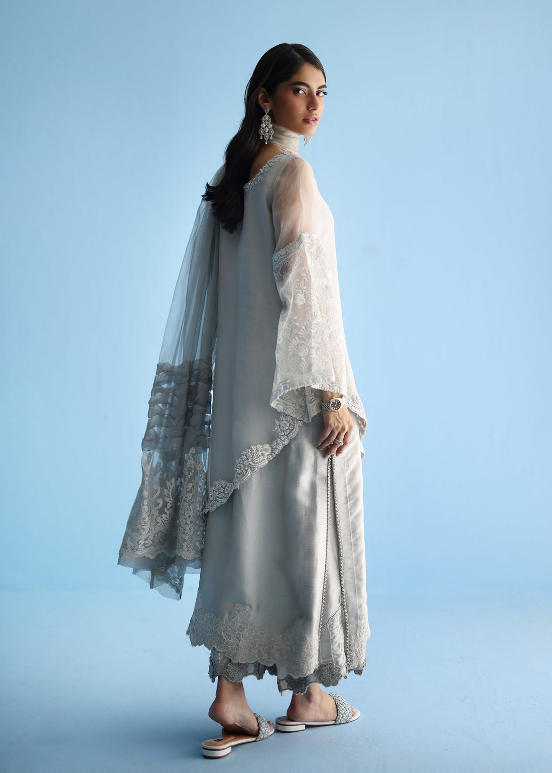 Umsha | Luxury Pret | FROSTED PEARL - Official Umsha stockist in UK - Sakeena London