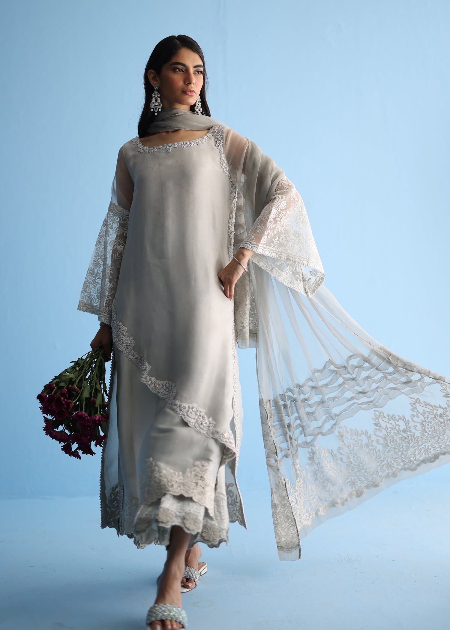 Umsha | Luxury Pret | FROSTED PEARL - Official Umsha stockist in UK - Sakeena London