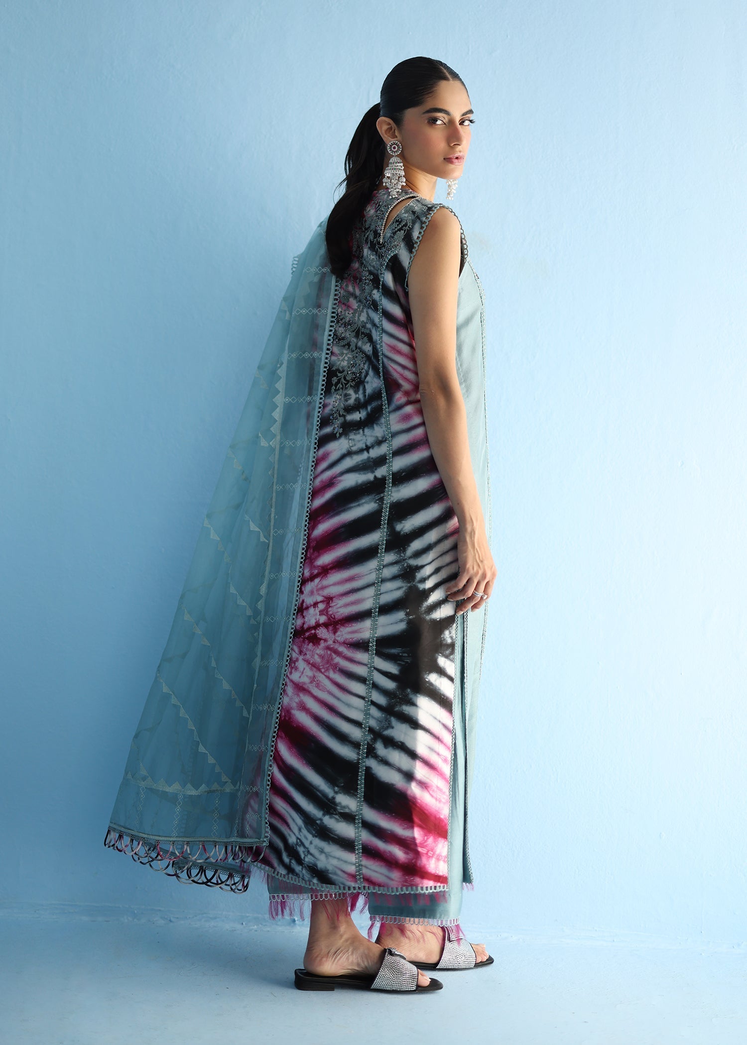 Umsha | Luxury Pret | SOAKED ASH PLUM - Official Umsha stockist in UK - Sakeena London